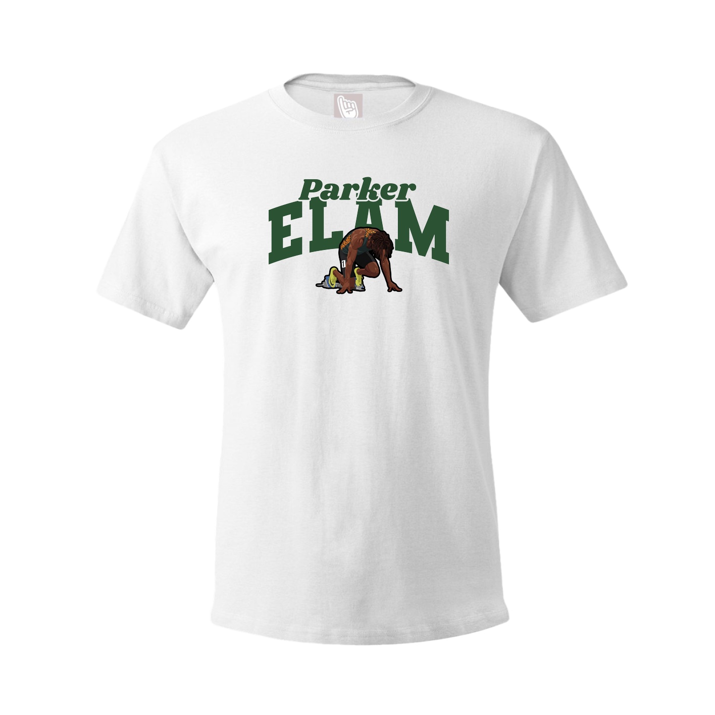 Tee — Signature Arch in White