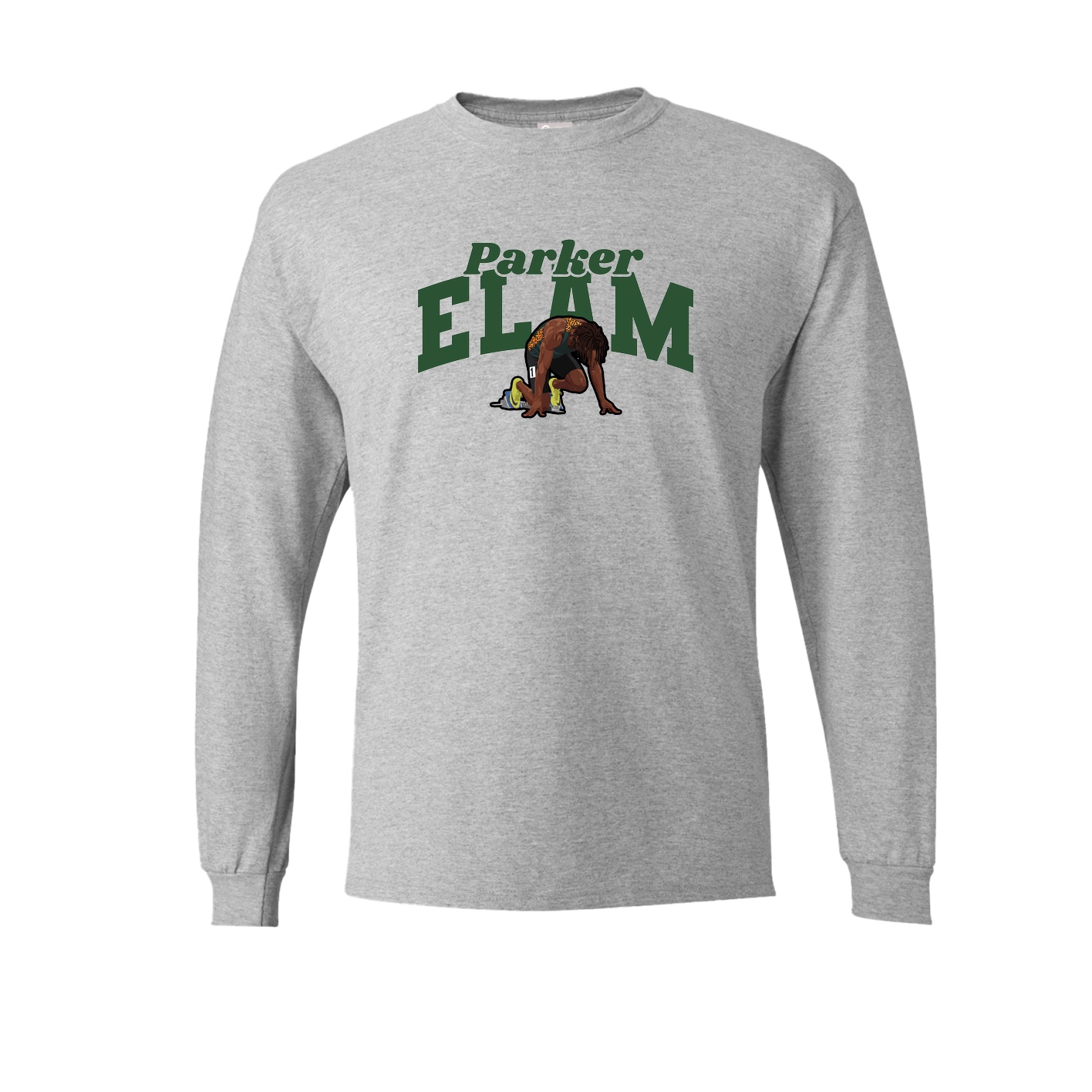 Long Sleeve Tee — Signature Arch in Grey