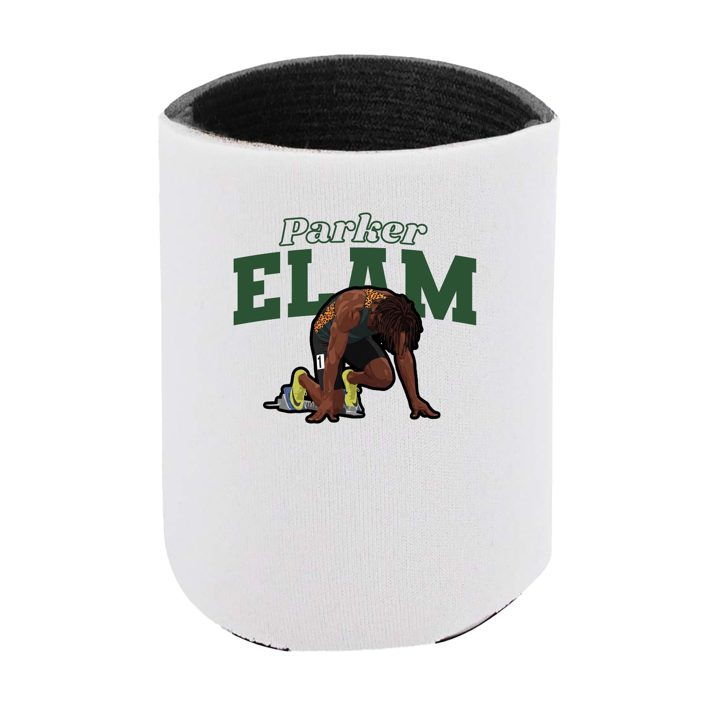 Can Holder — Name Arch in White