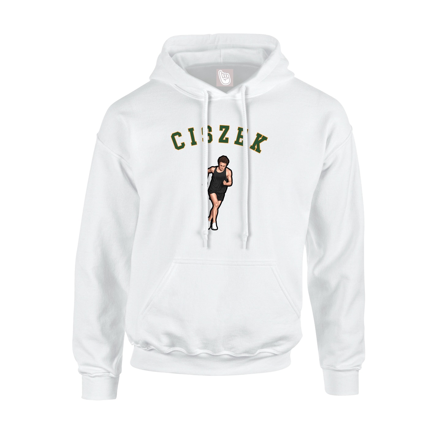 Youth Hoodie — Shirsey Arch in White