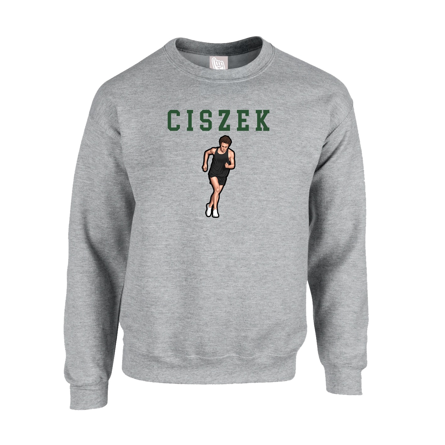 Fleece Crew — Shirsey in Grey
