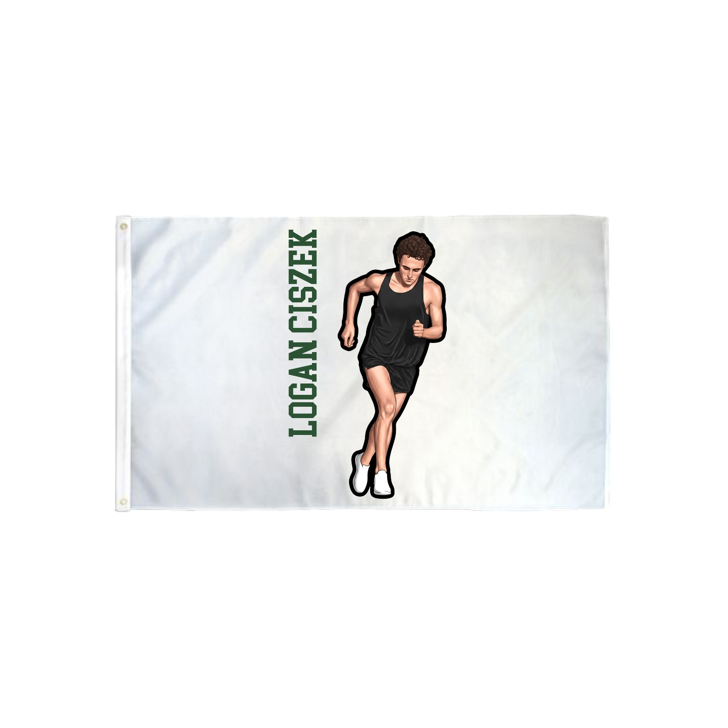 3x5 Flag — Name Vertical in Classic