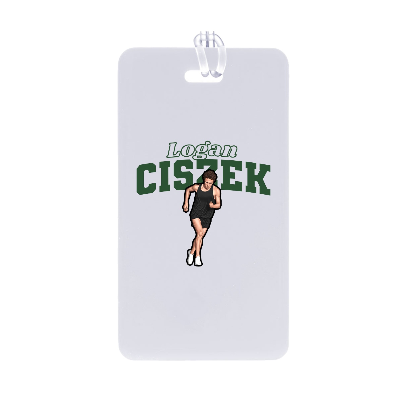 Bag Tag — Name Arch in Classic