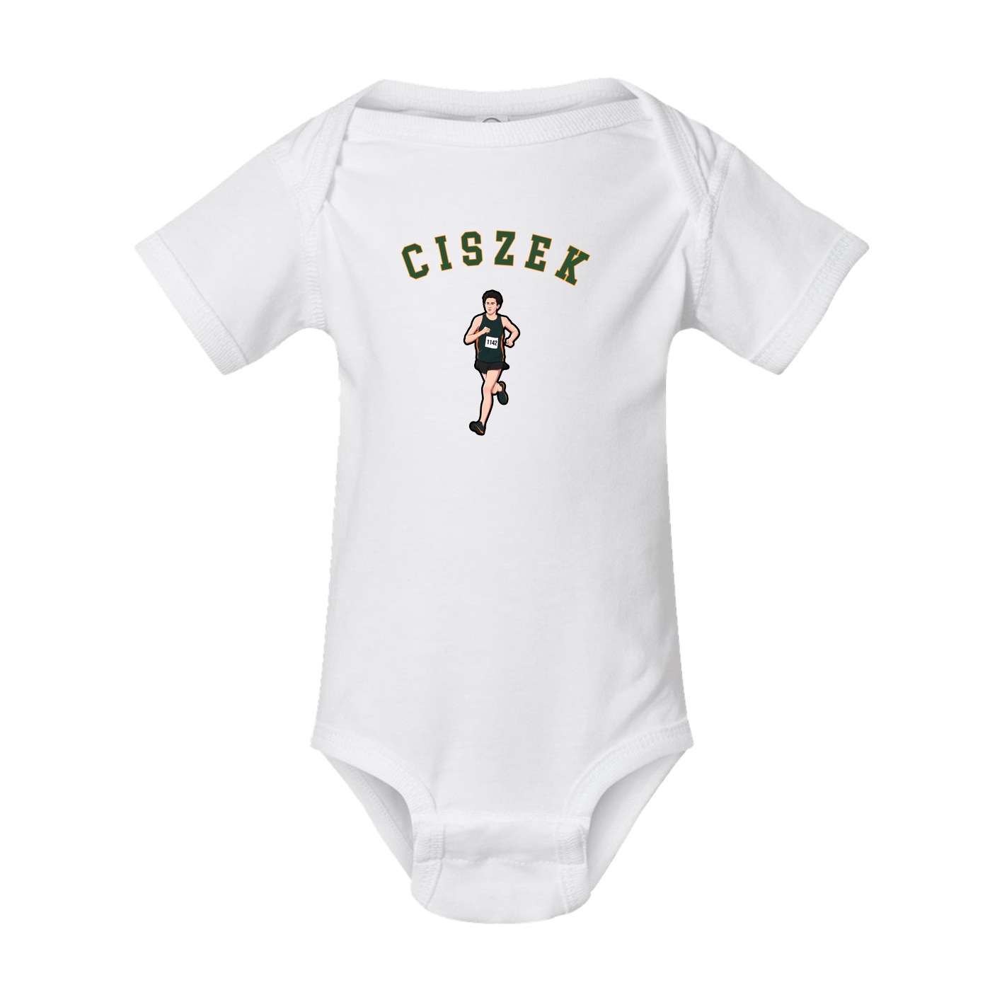 Baby Onesie — Shirsey Arch in White