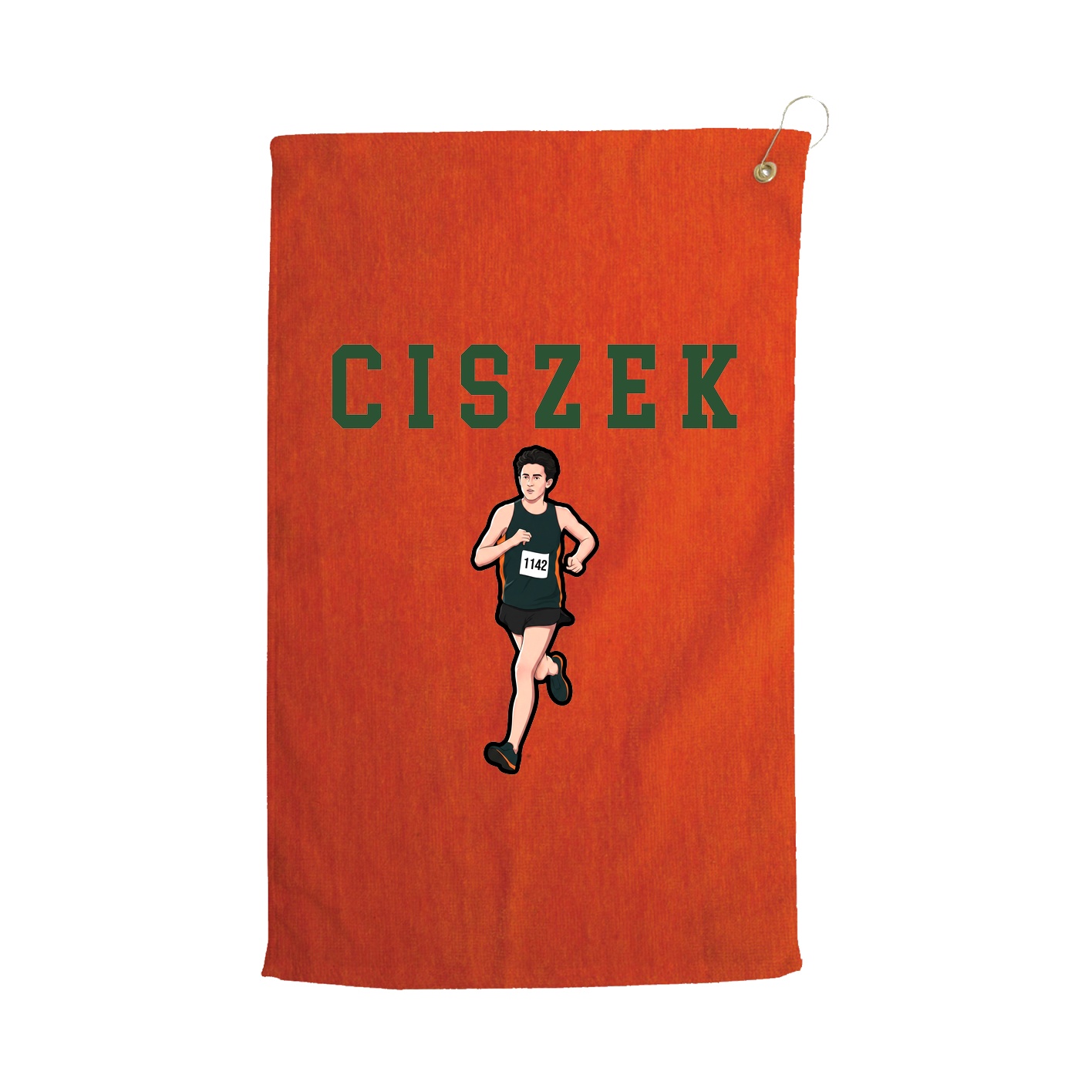 Golf Towel — Shirsey in Orange