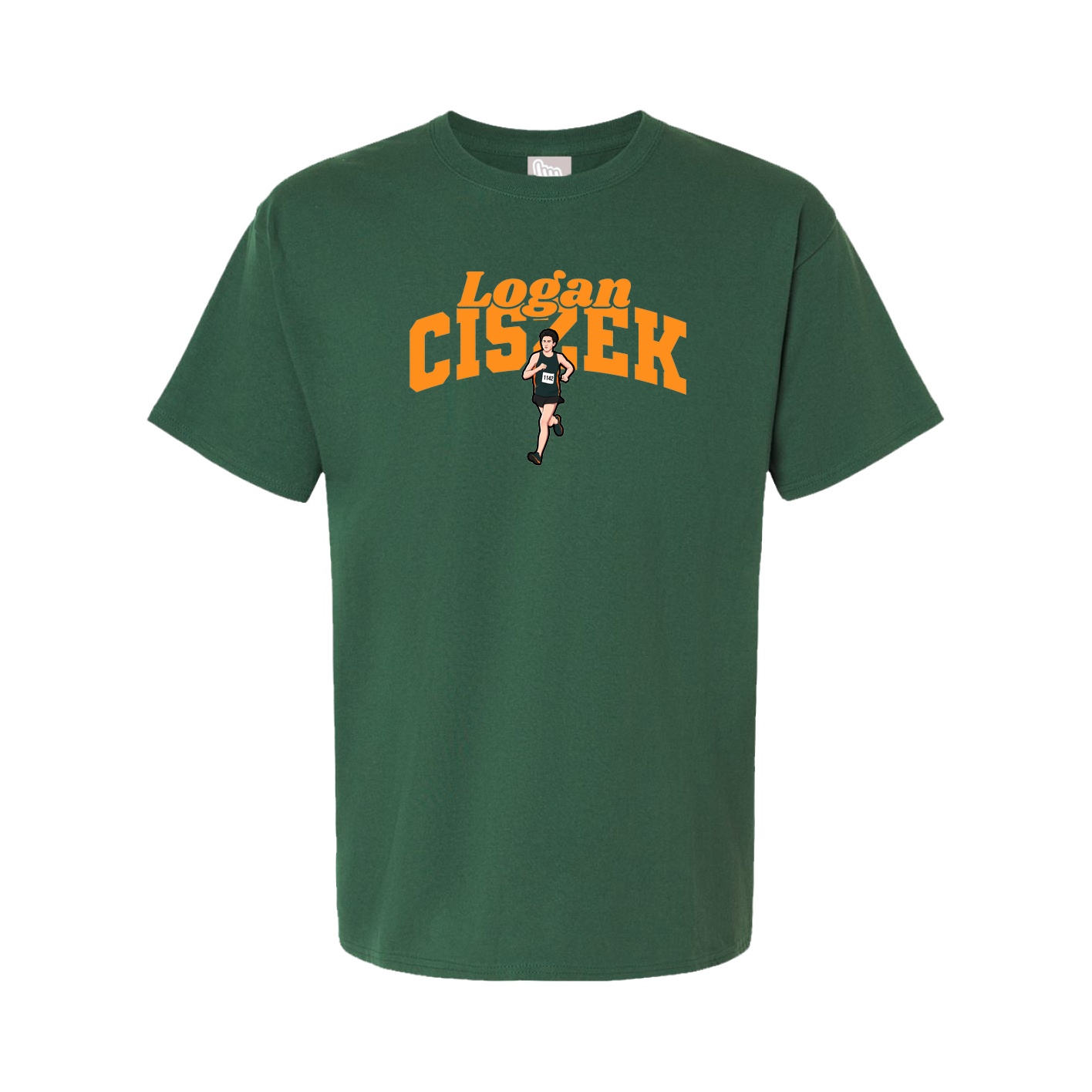 Youth Tee — Signature Arch in Green