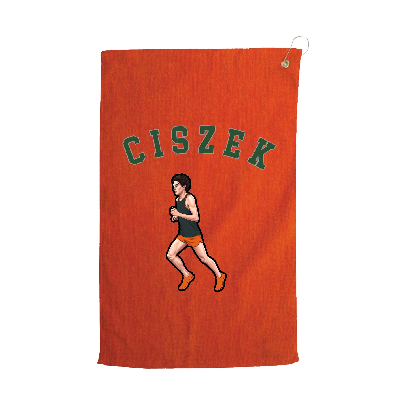 Golf Towel — Shirsey Arch in Orange