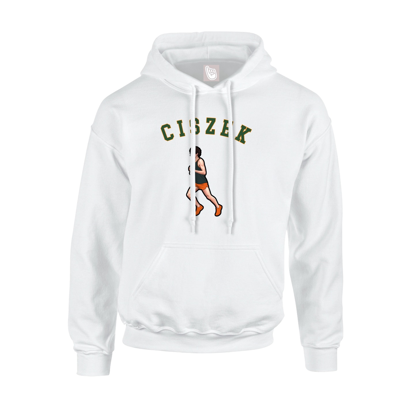 Hoodie — Shirsey Arch in White