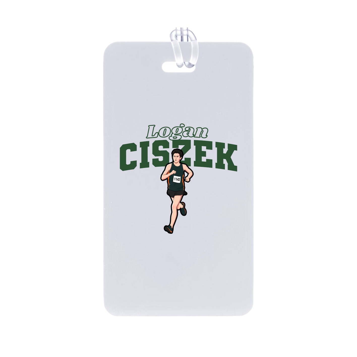 Bag Tag — Name Arch in Classic
