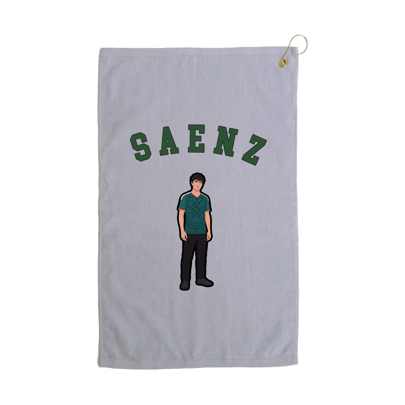 Golf Towel — Shirsey Arch in Grey