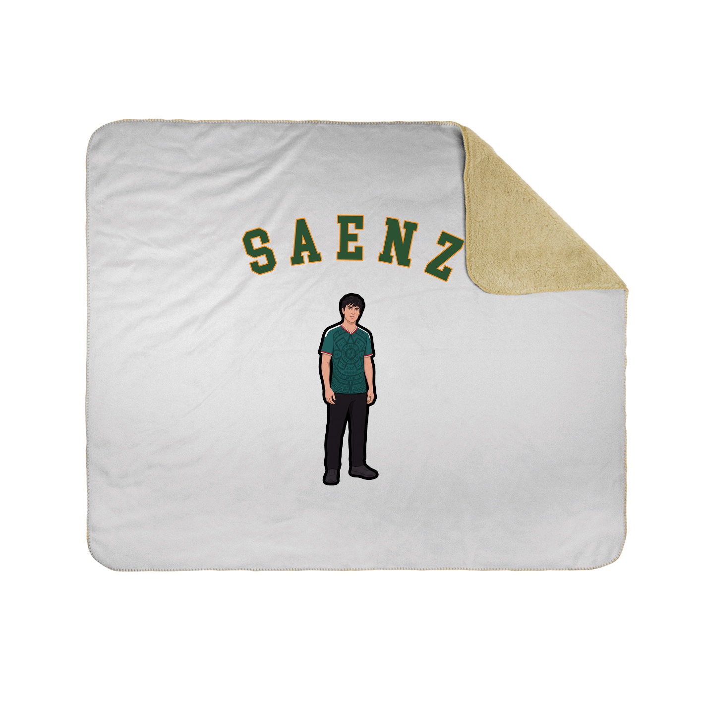 Throw Blanket — Shirsey Arch in White