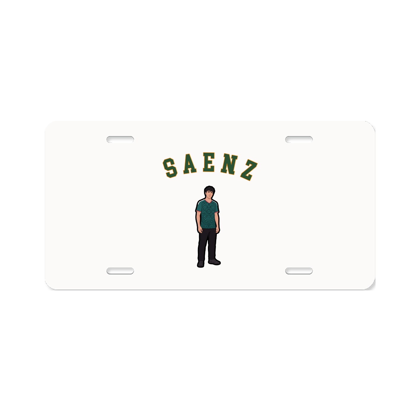 License Plate — Shirsey Arch in Classic