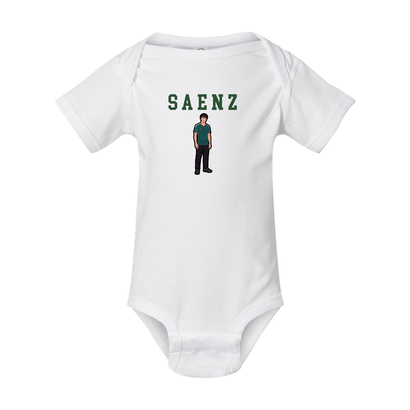 Baby Onesie — Shirsey in White