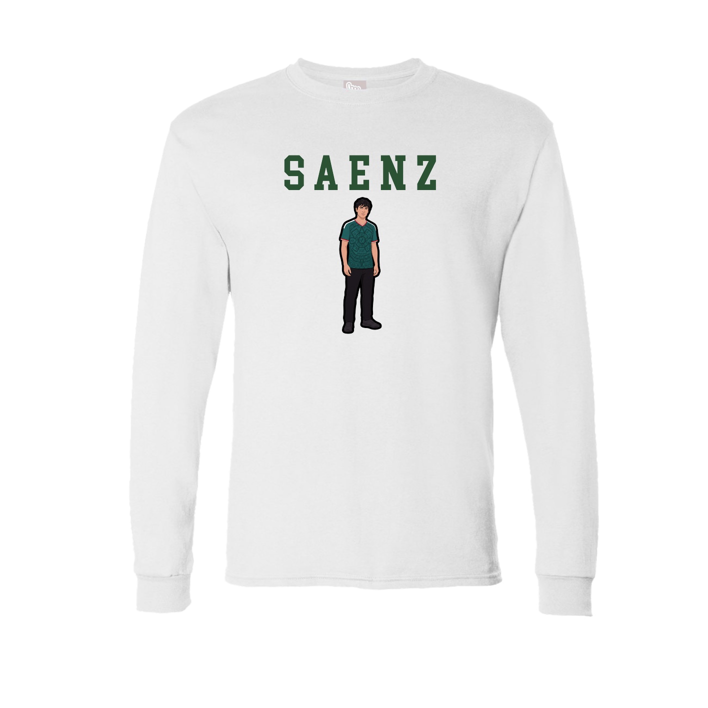Long Sleeve Tee — Shirsey in White