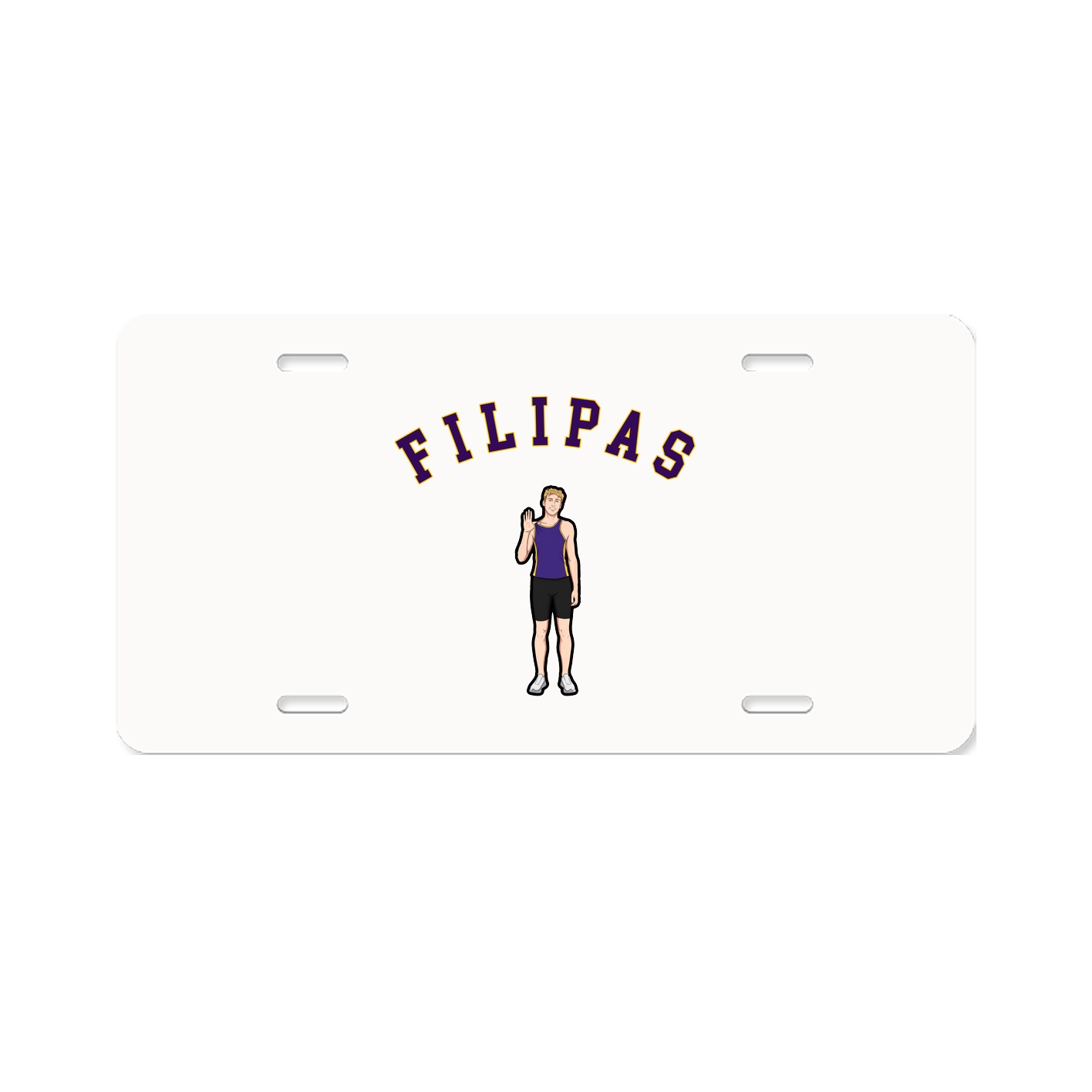 License Plate — Shirsey Arch in Classic