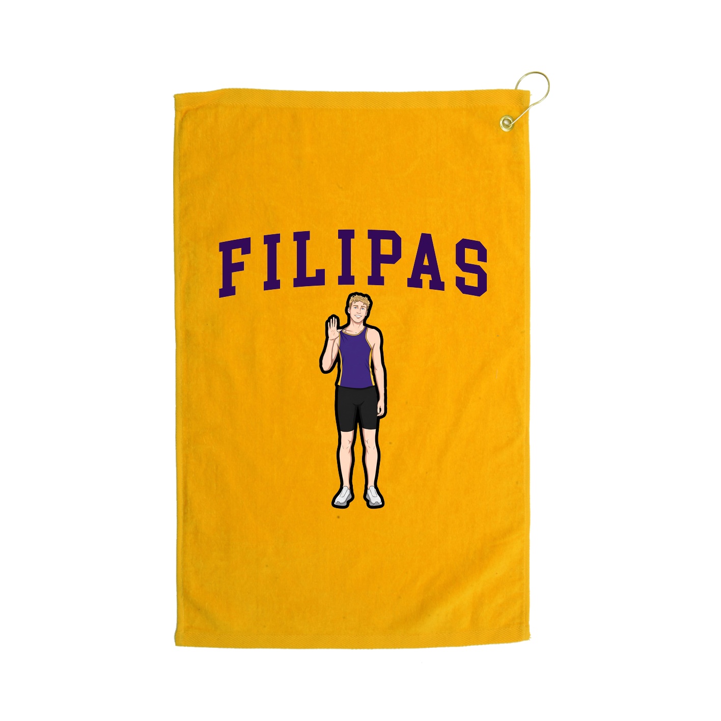 Golf Towel — Shirsey in Gold