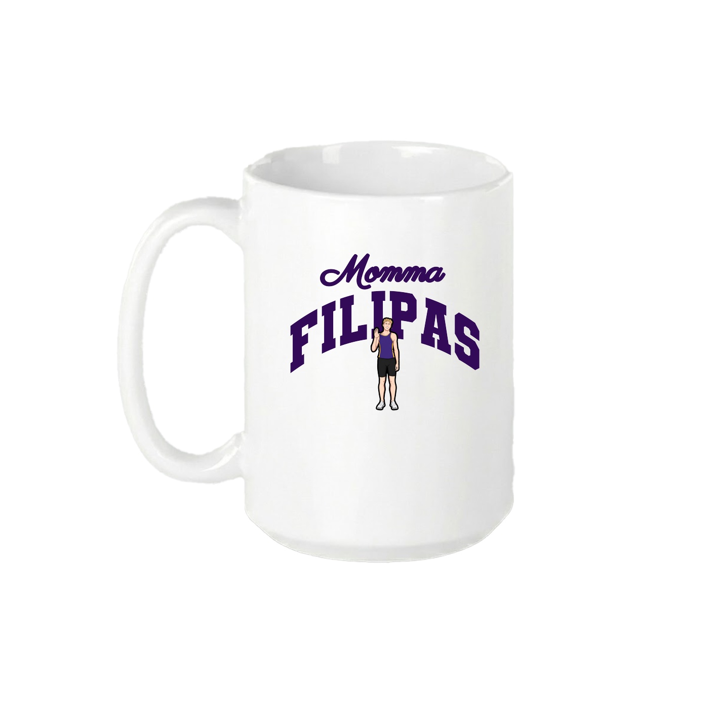 15oz Coffee Mug — Mothers Day Arch in White