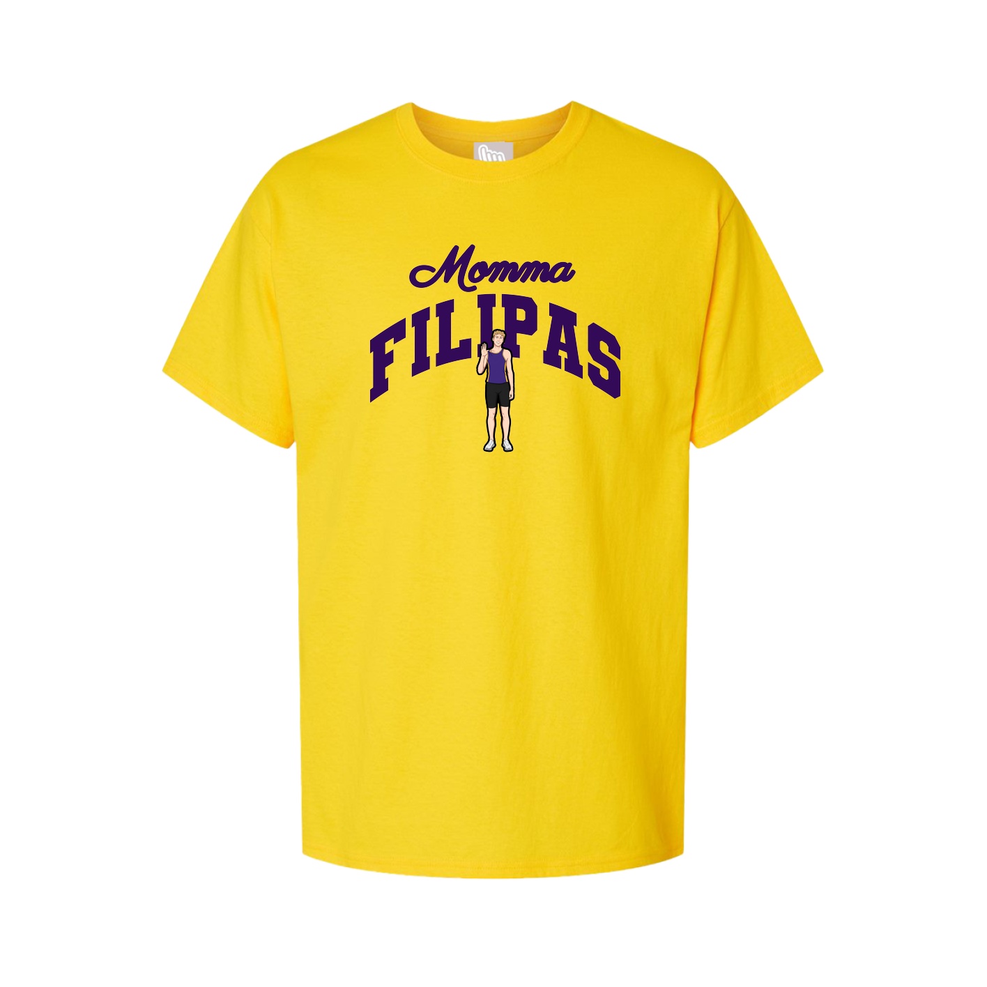 Youth Tee — Mothers Day Arch in Gold