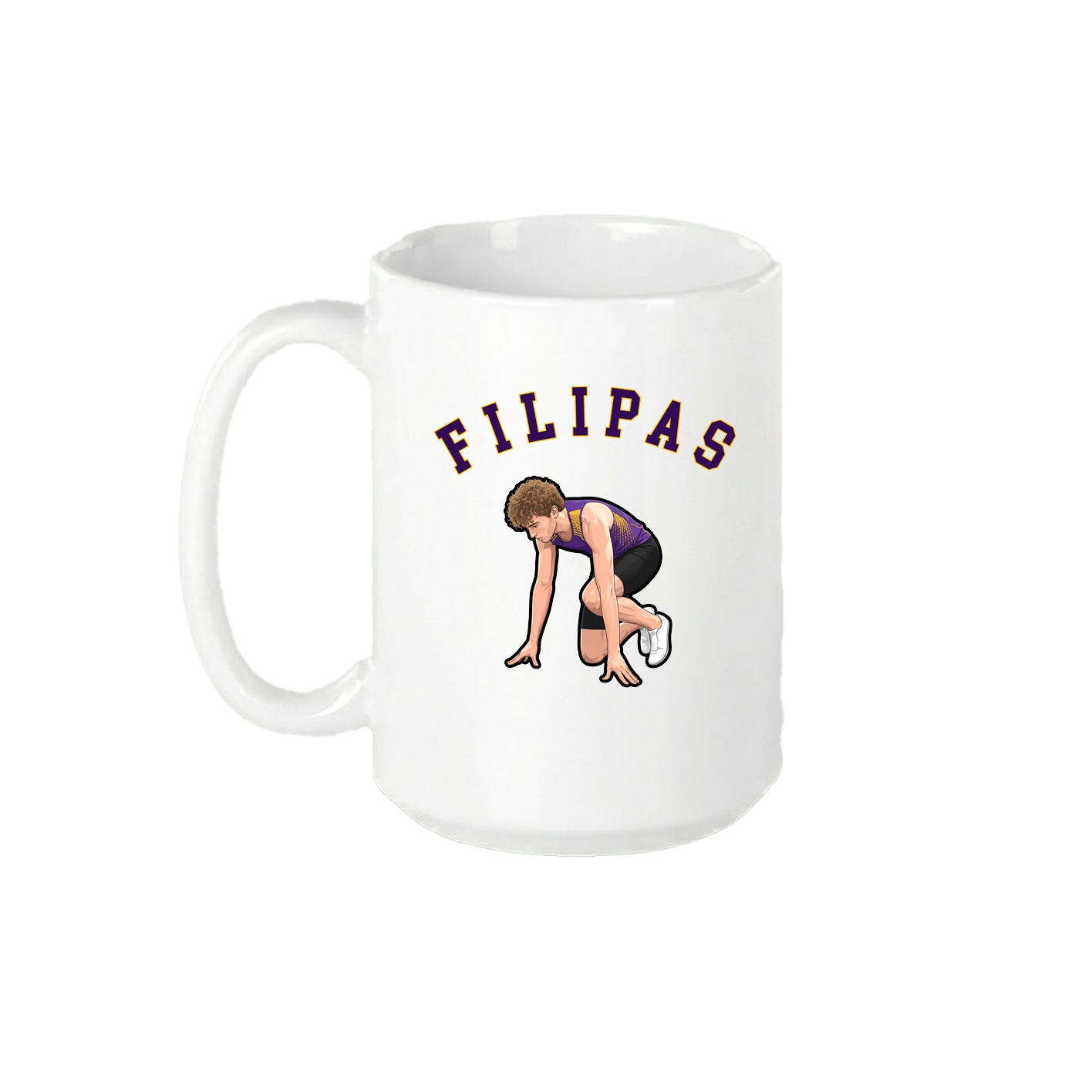 15oz Coffee Mug — Shirsey Arch in White