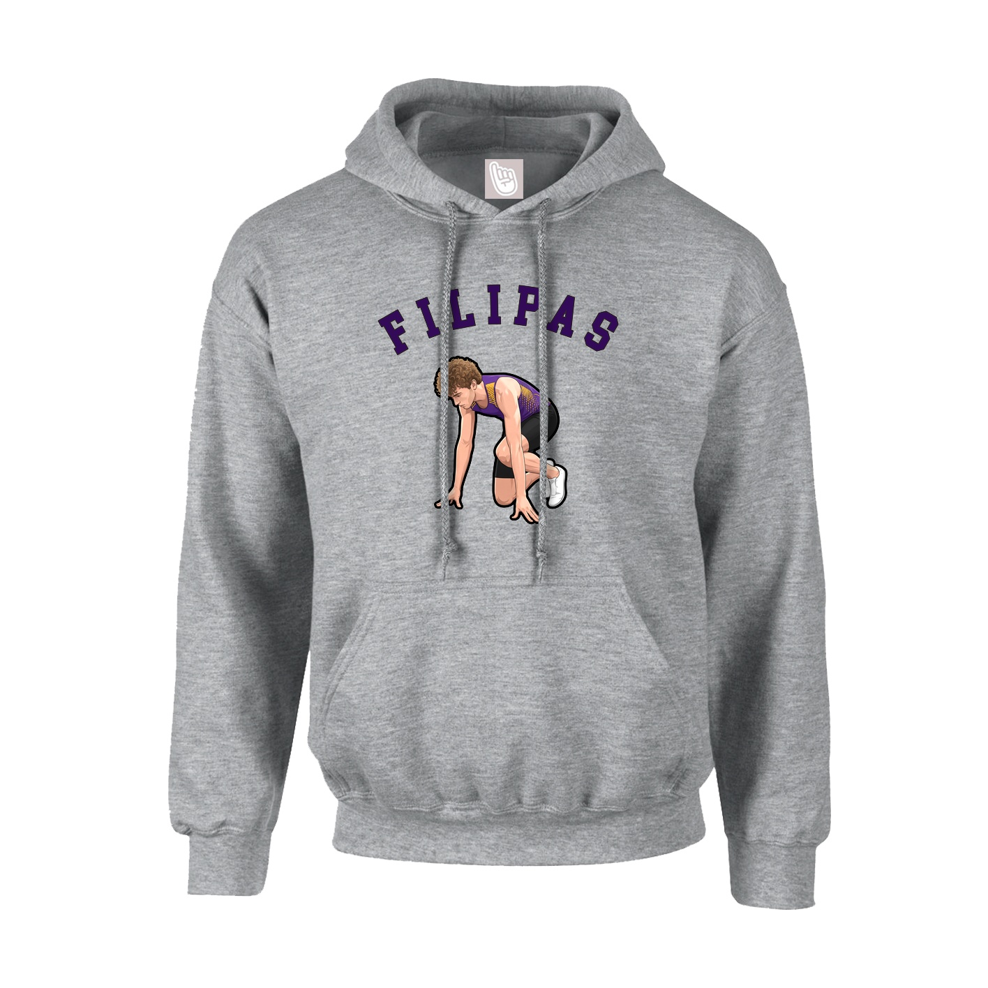 Hoodie — Shirsey Arch in Grey