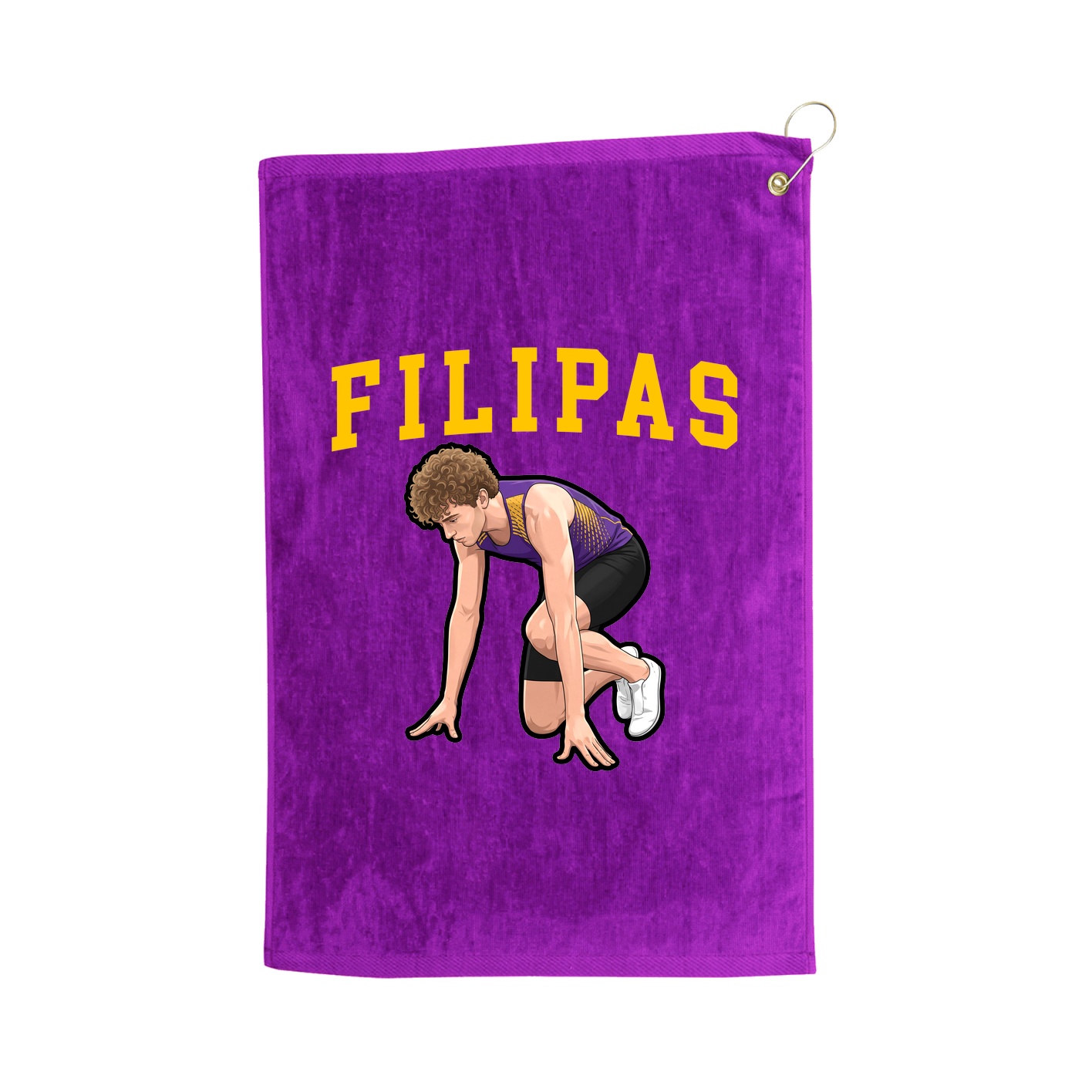 Golf Towel — Shirsey in Purple