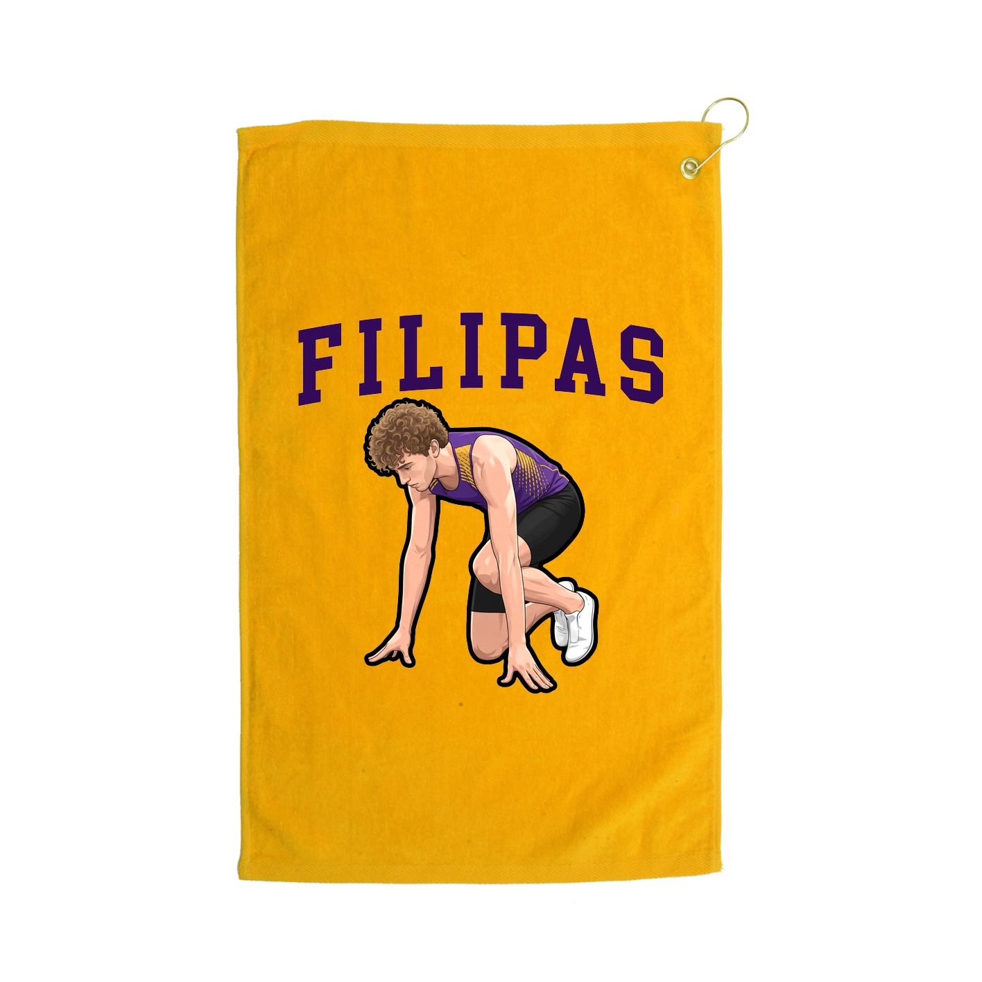 Golf Towel — Shirsey in Gold