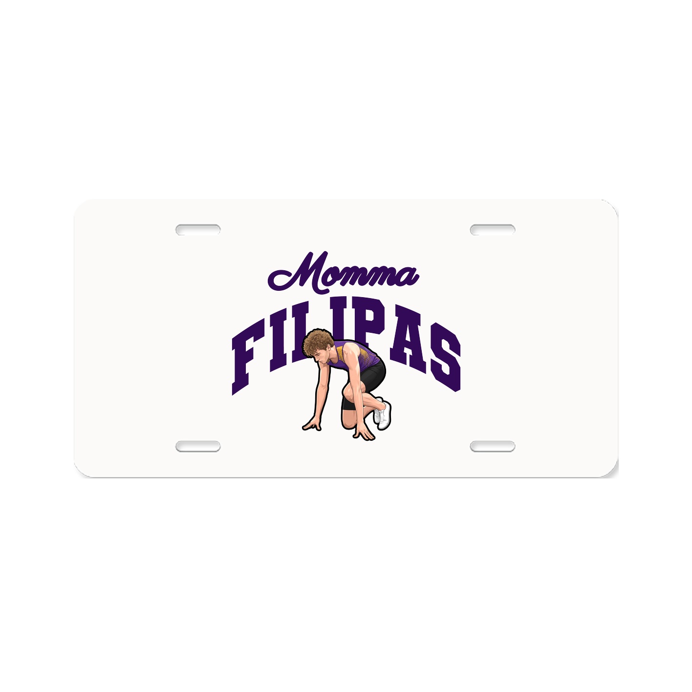 License Plate — Mothers Day Arch in Classic