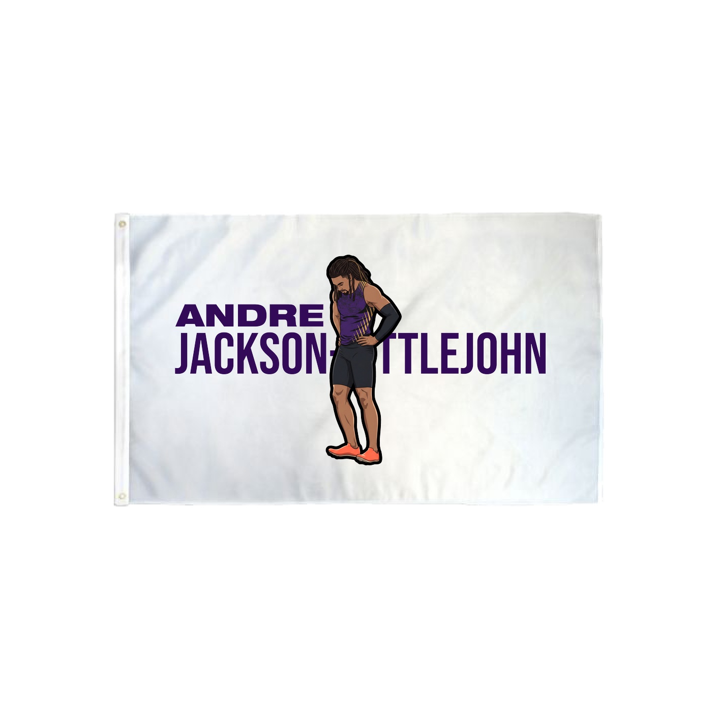 3x5 Flag — Player Name in Classic