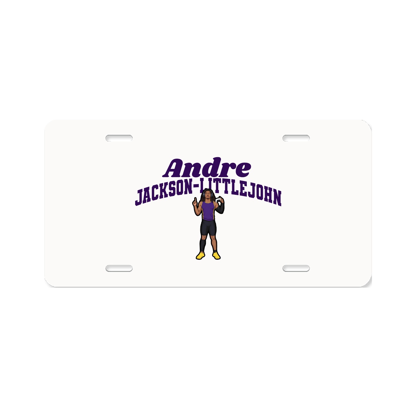 License Plate — Signature Arch in Classic