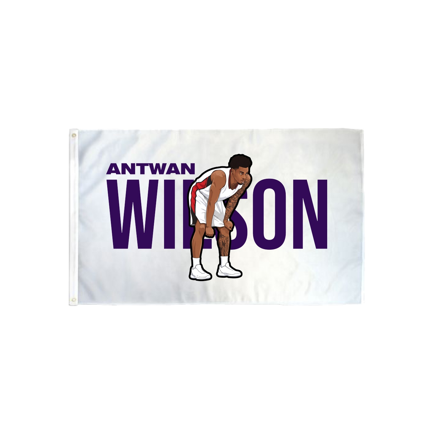 3x5 Flag — Player Name in Classic