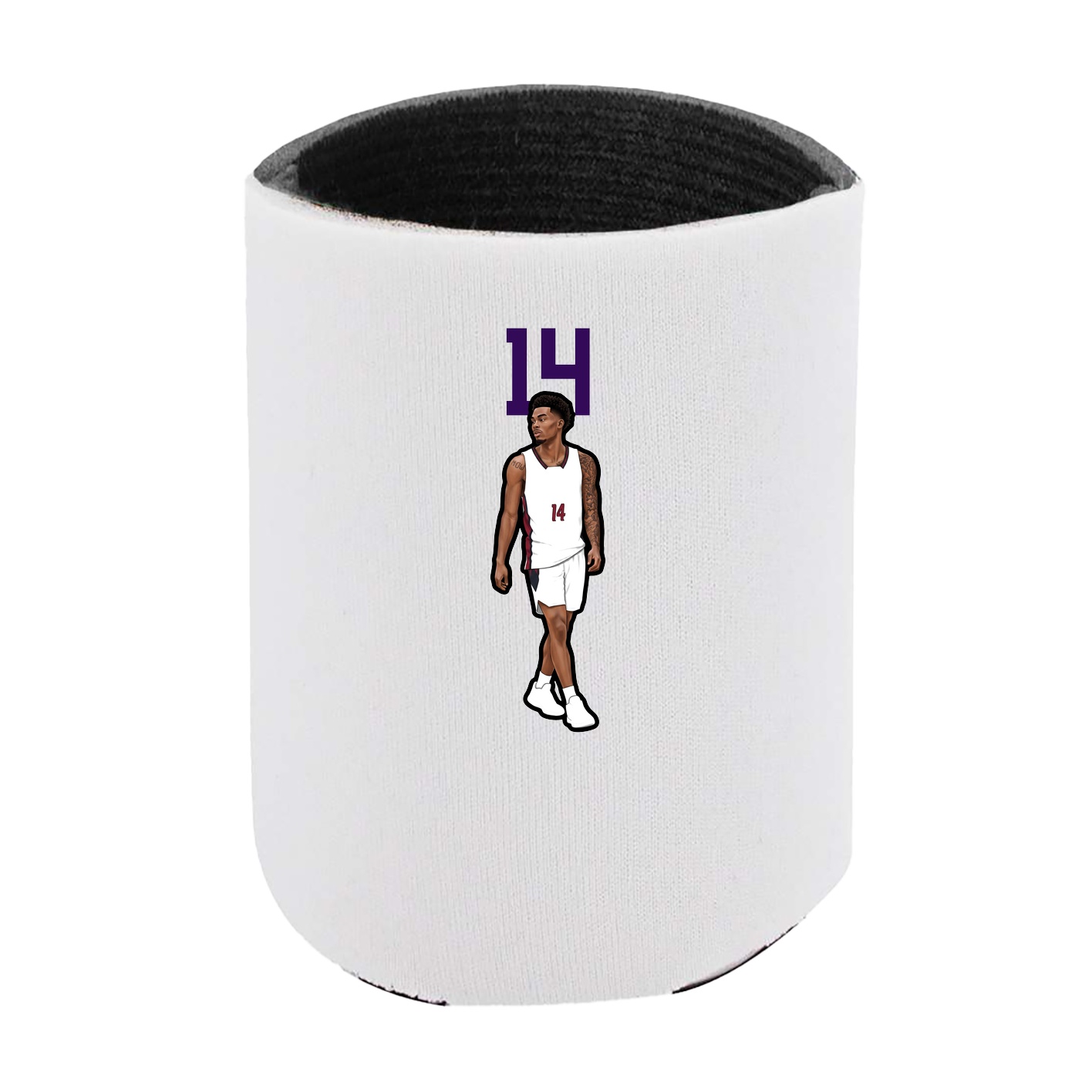 Can Holder — Number Top in White