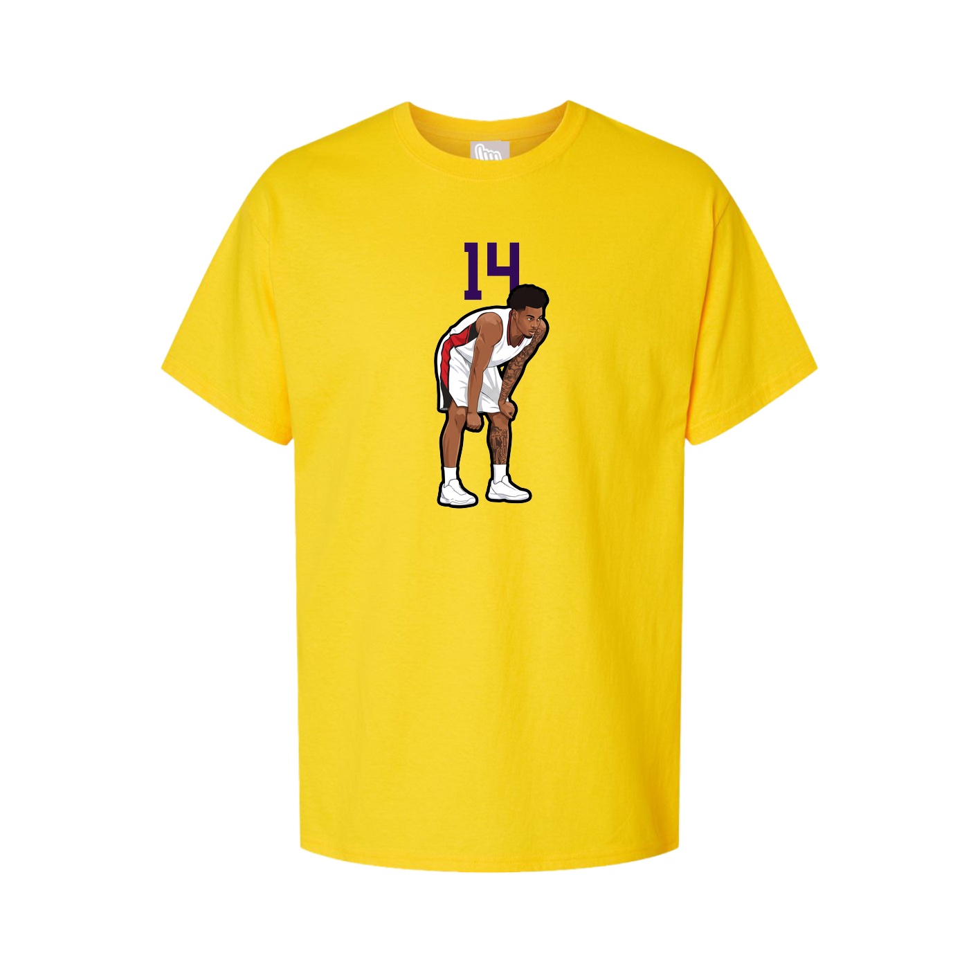 Tee — Number Top in Gold