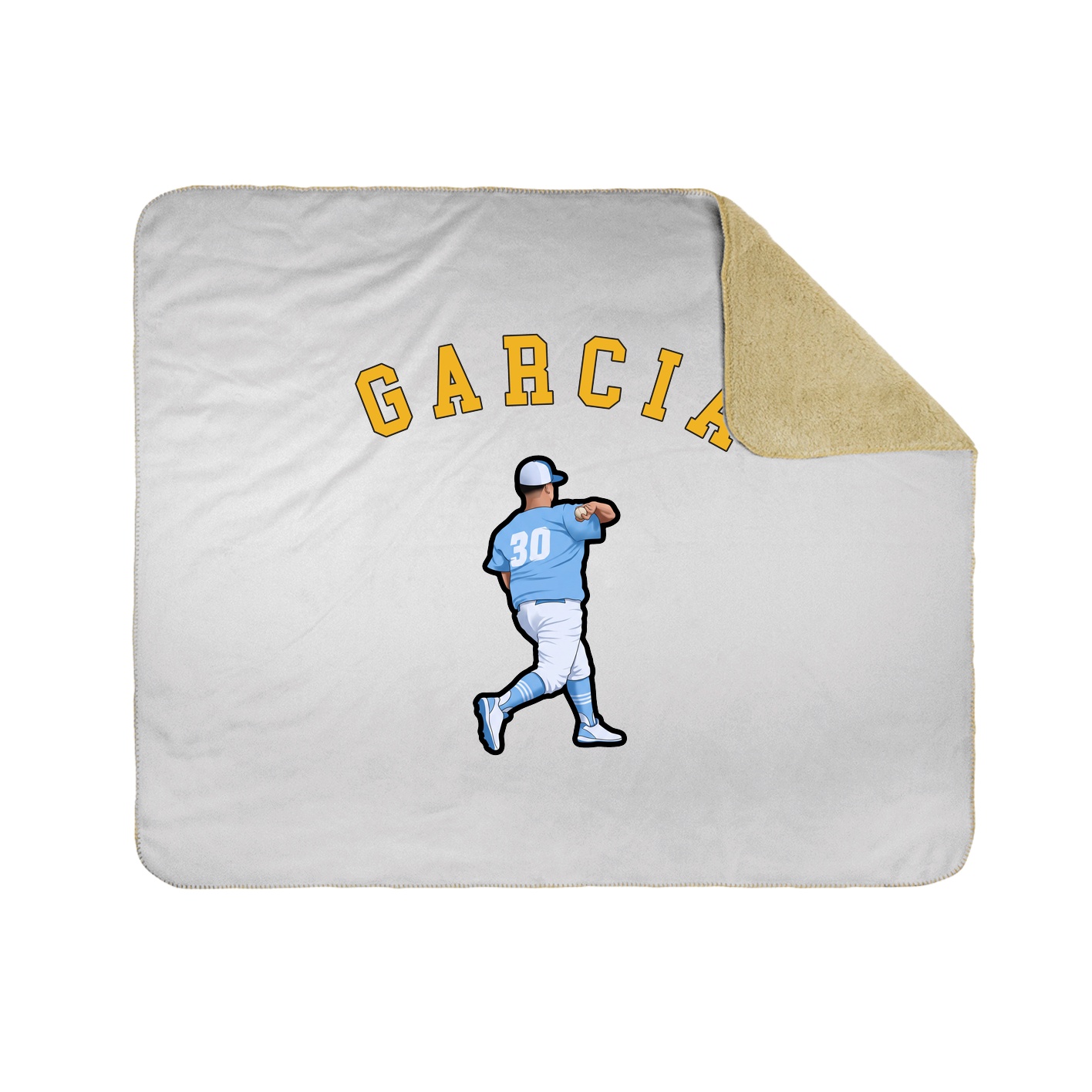 Throw Blanket — Shirsey Arch in White