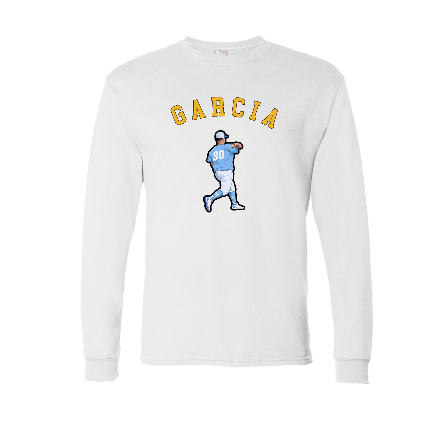 Long Sleeve Tee — Shirsey Arch in White