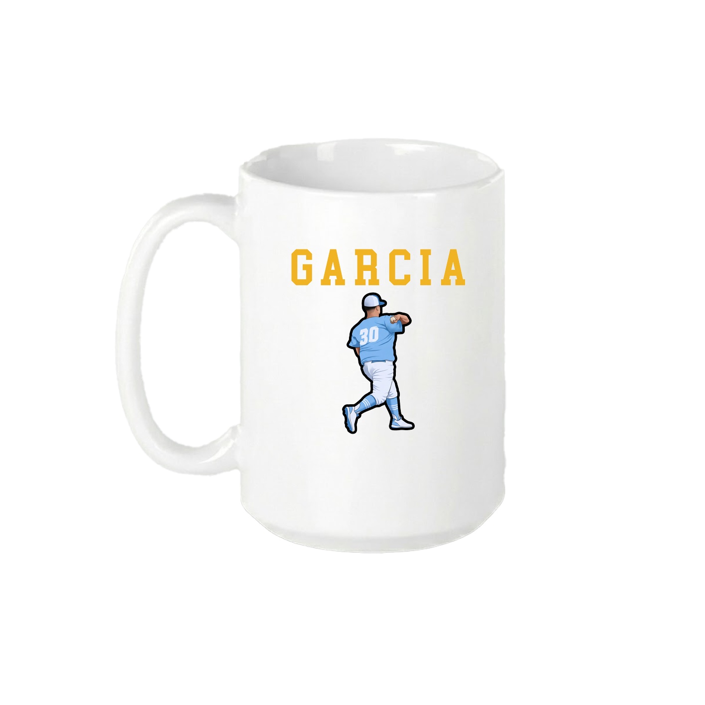 15oz Coffee Mug — Shirsey in White