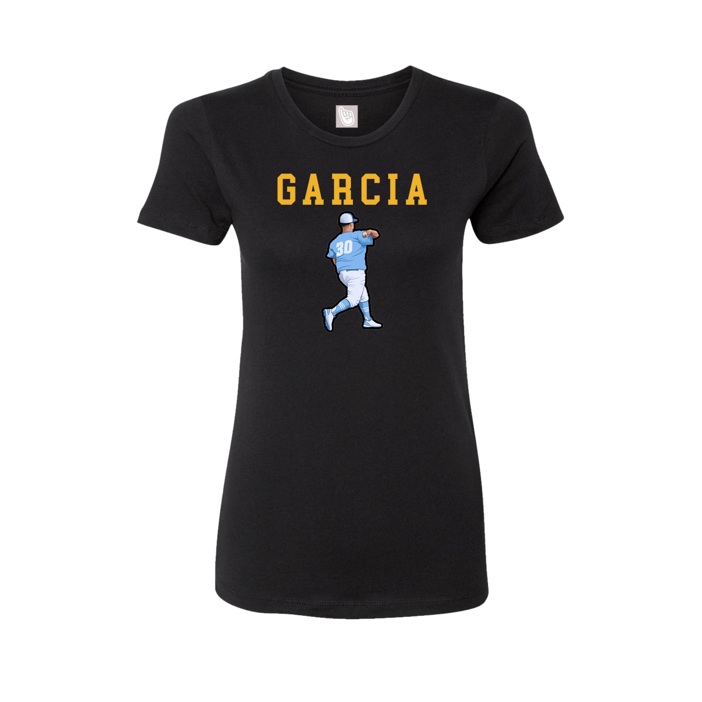 Fitted Women's Tee — Shirsey in Black
