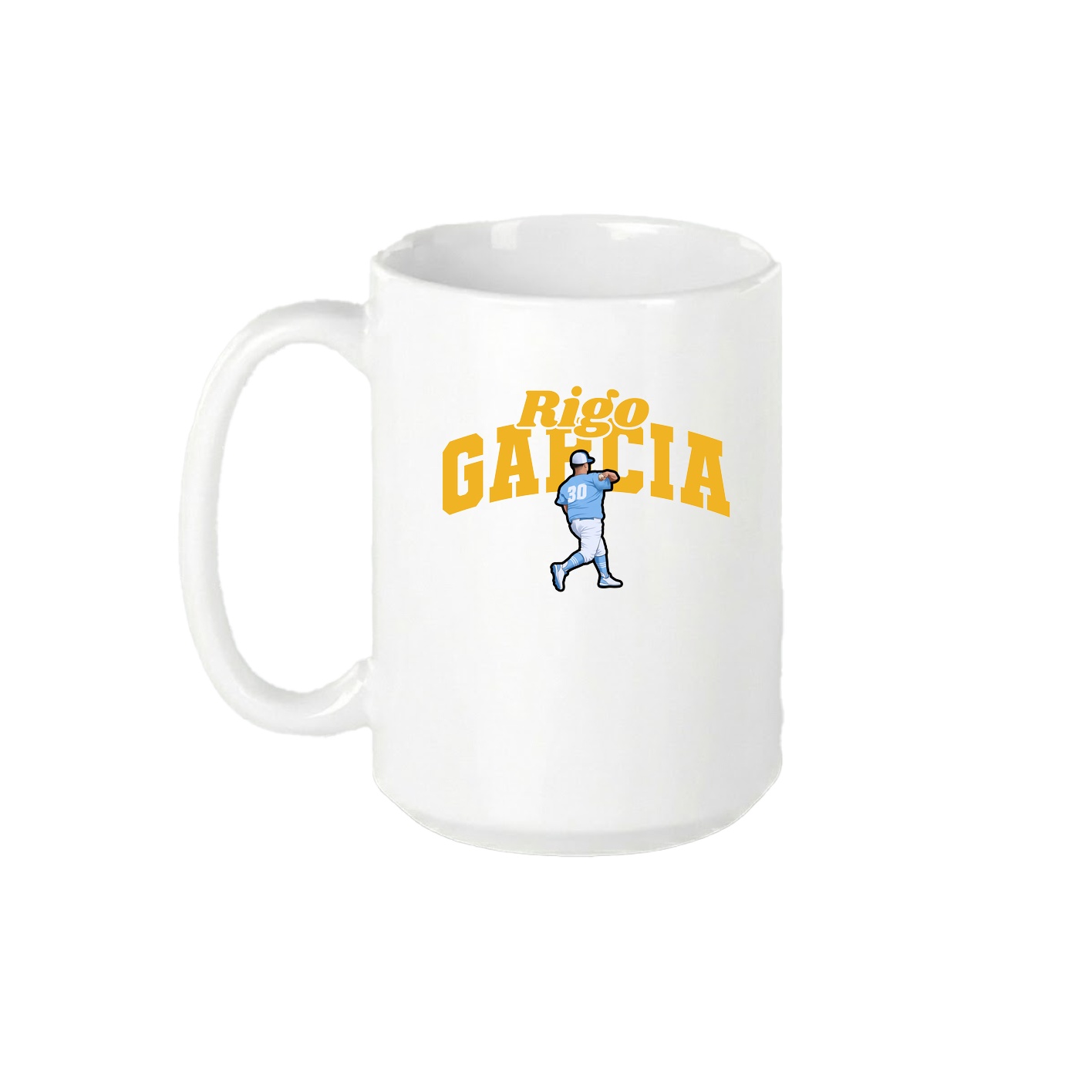 15oz Coffee Mug — Signature Arch in White