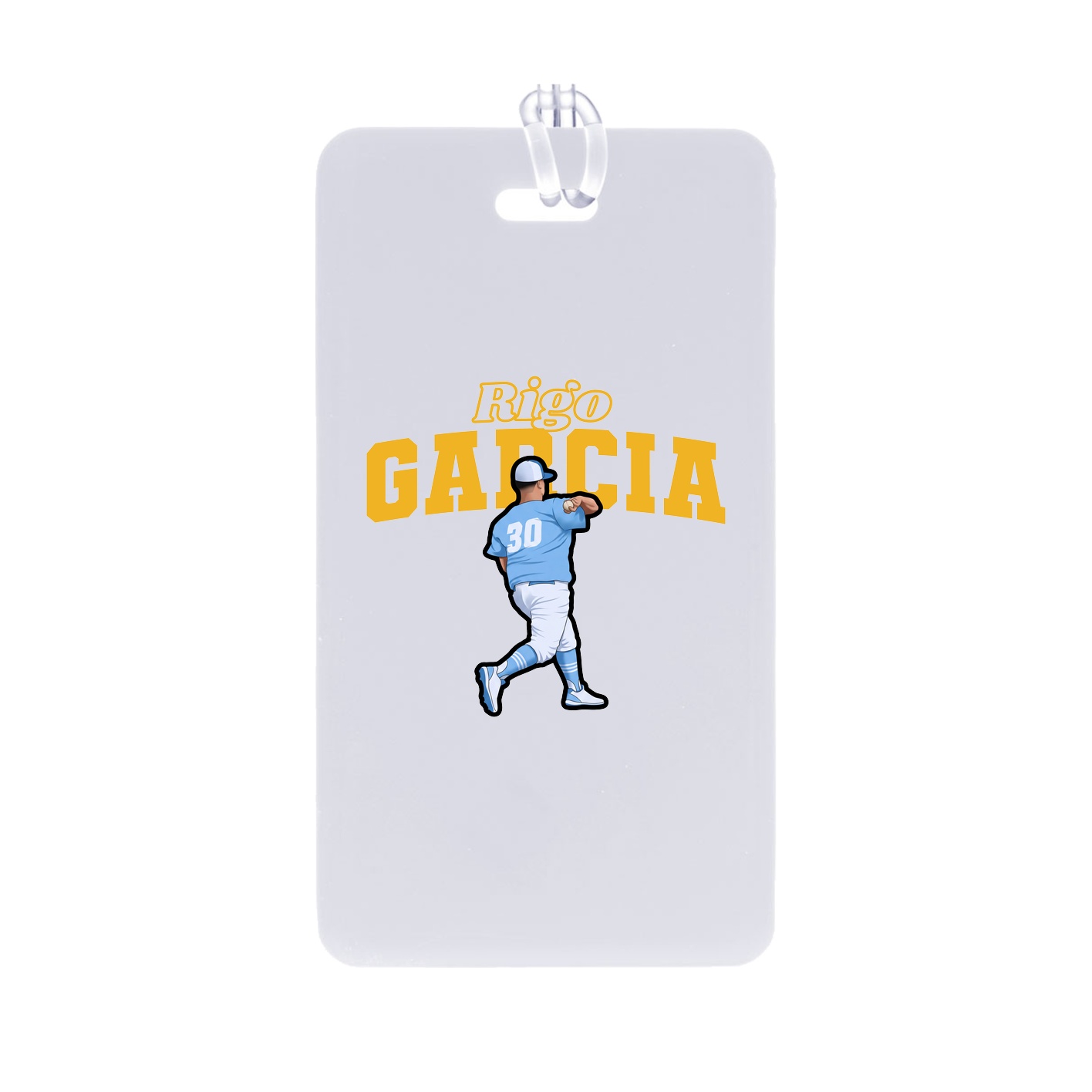 Bag Tag — Name Arch in Classic