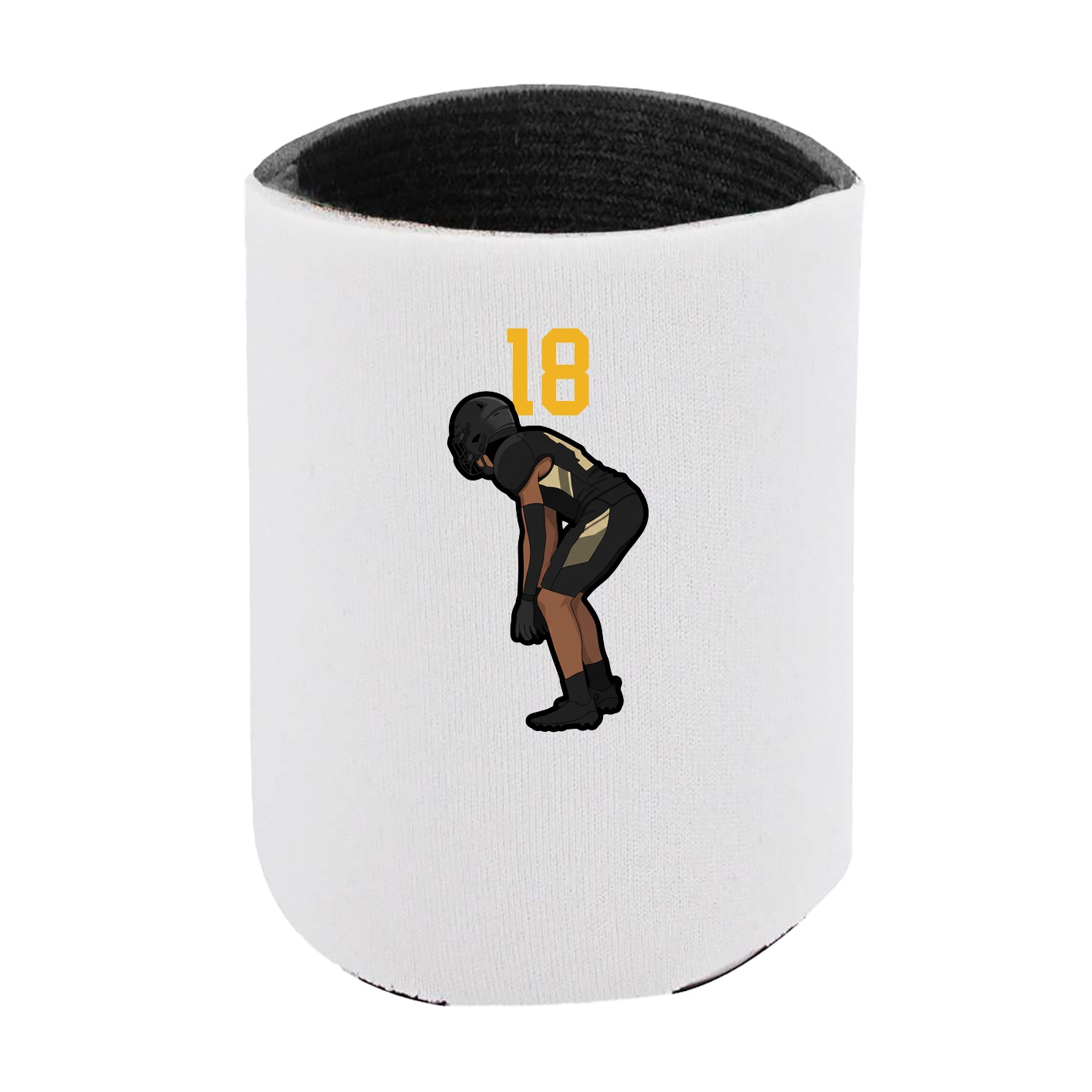 Can Holder — Number Top in White