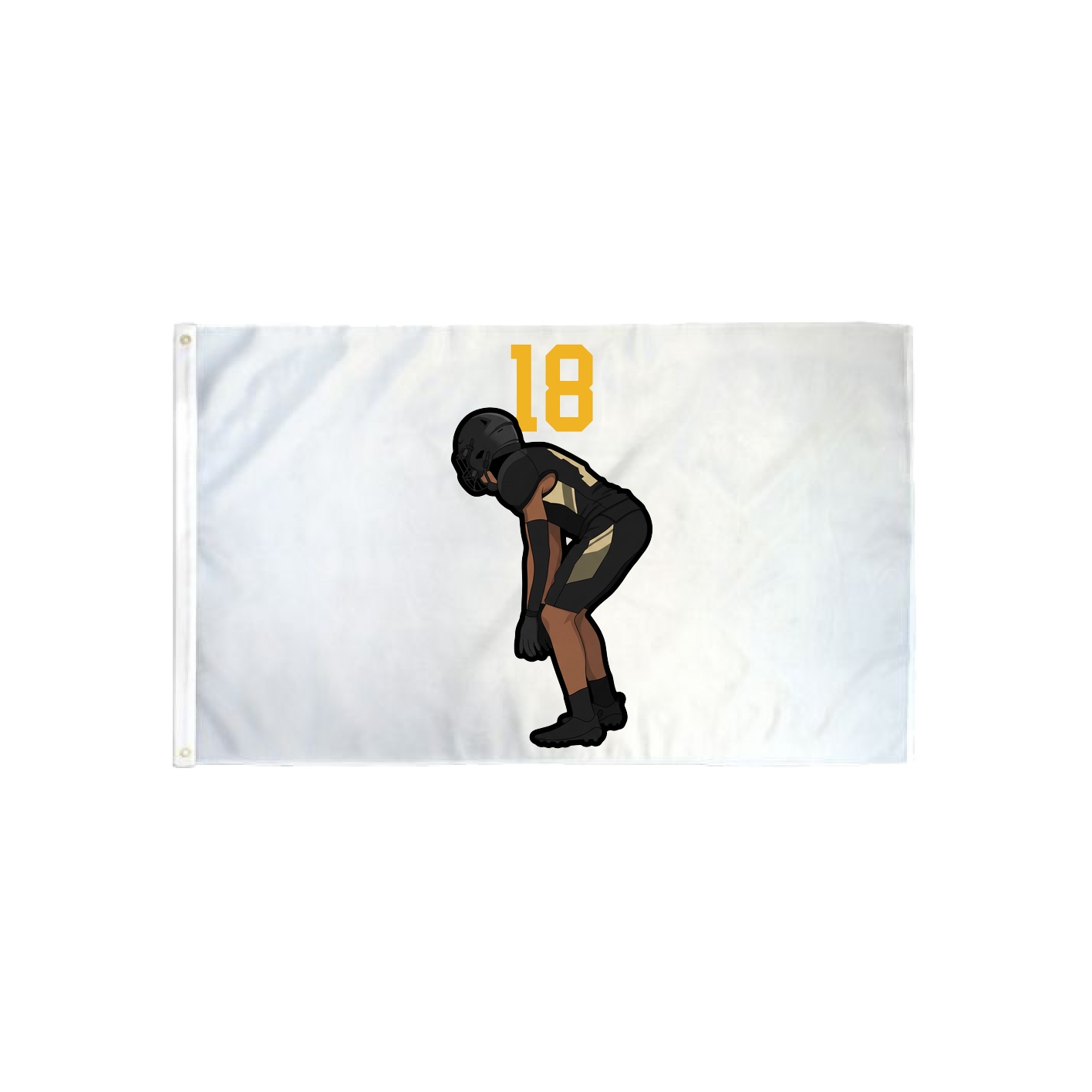 3x5 Flag — Number Top in Classic