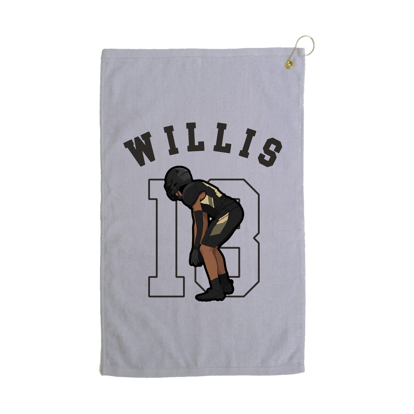 Golf Towel — Shirsey Arch in Grey