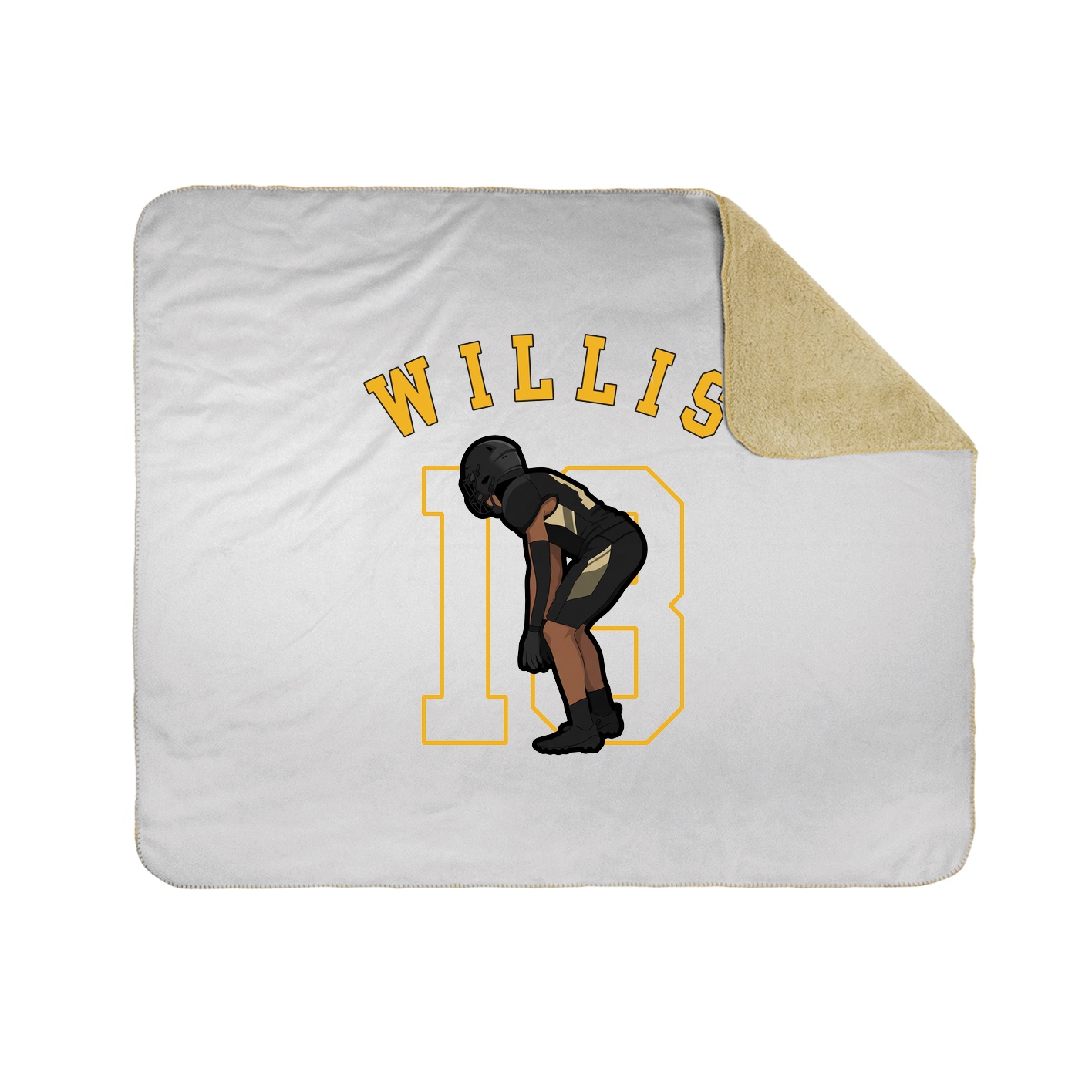 Throw Blanket — Shirsey Arch in White