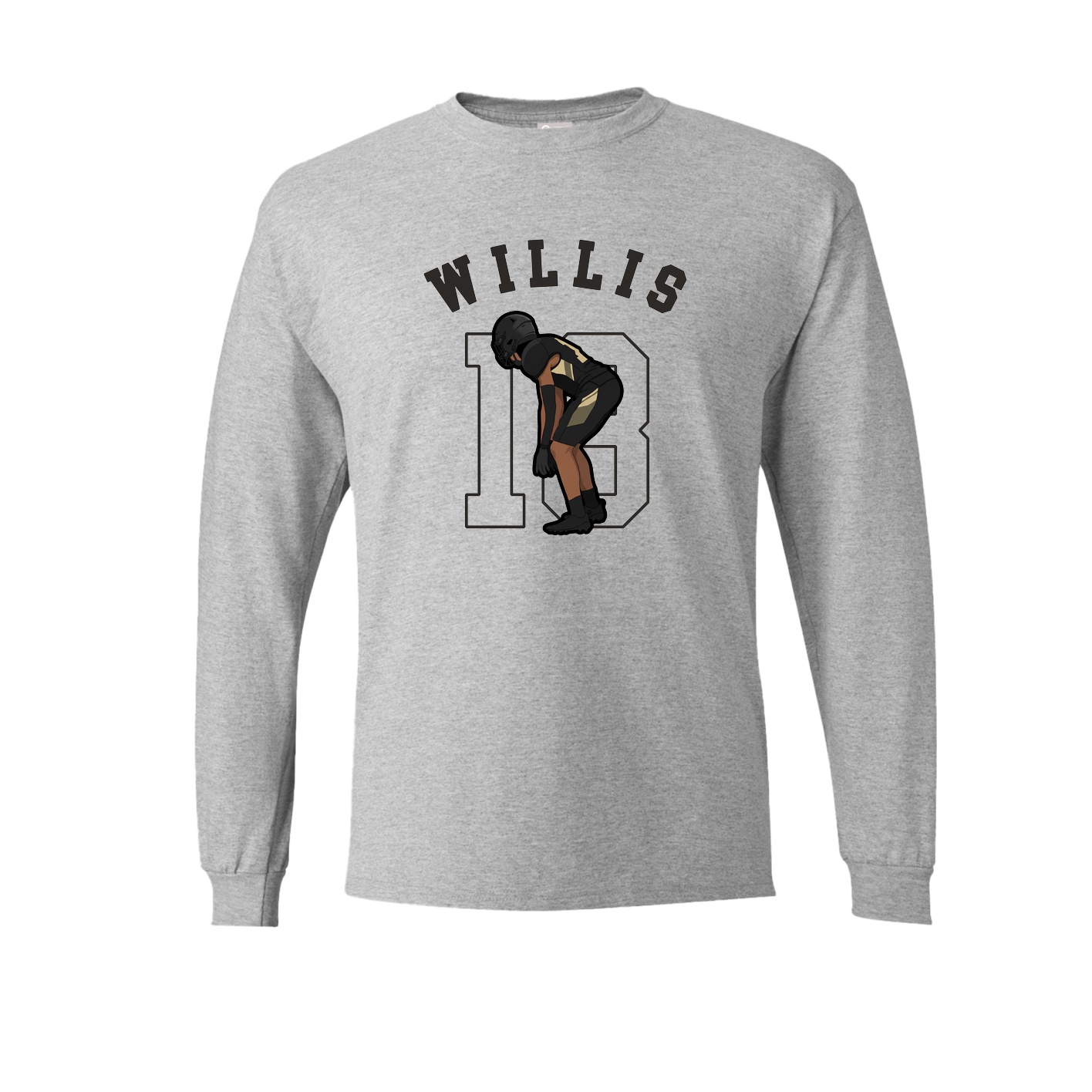 Long Sleeve Tee — Shirsey Arch in Grey