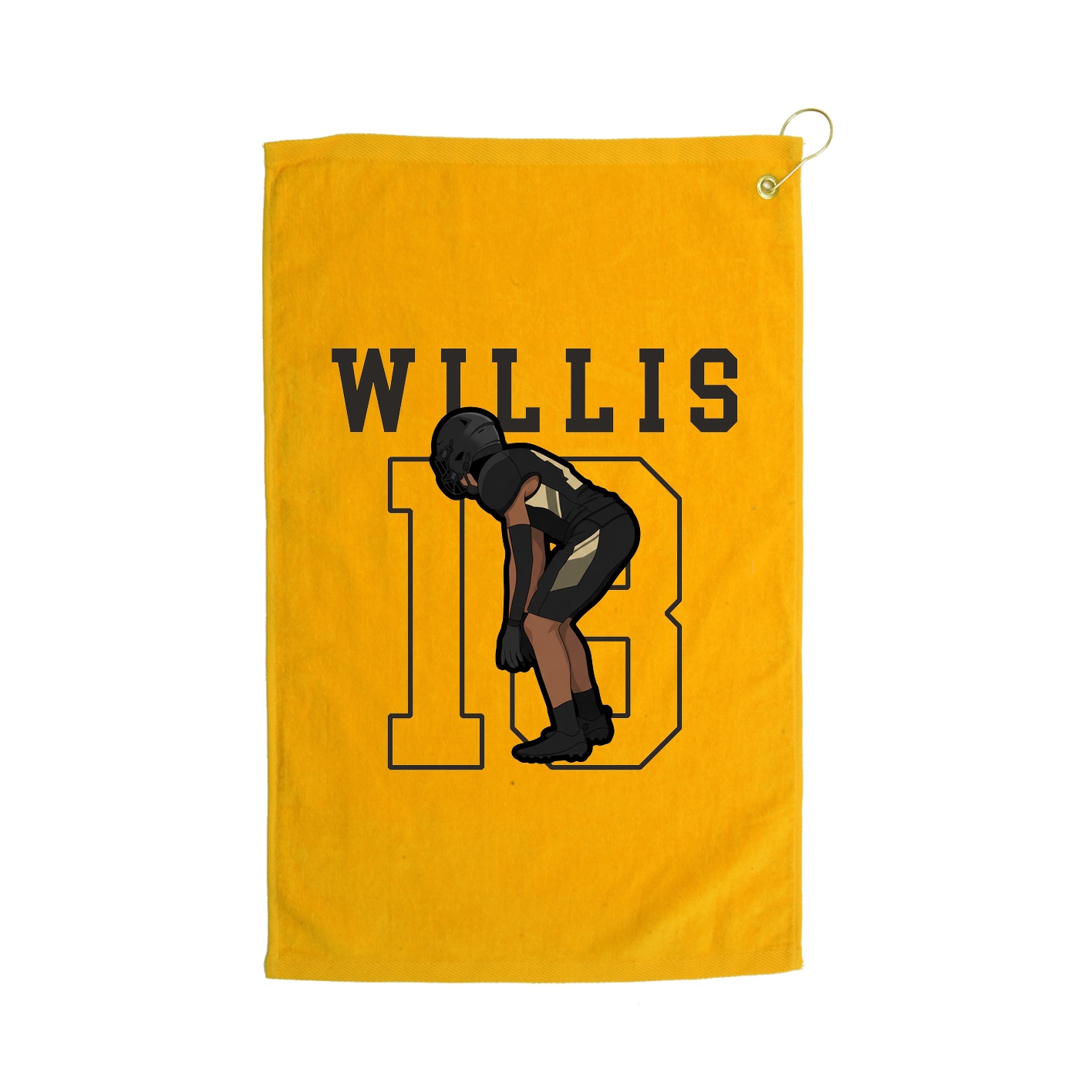 Golf Towel — Shirsey in Gold