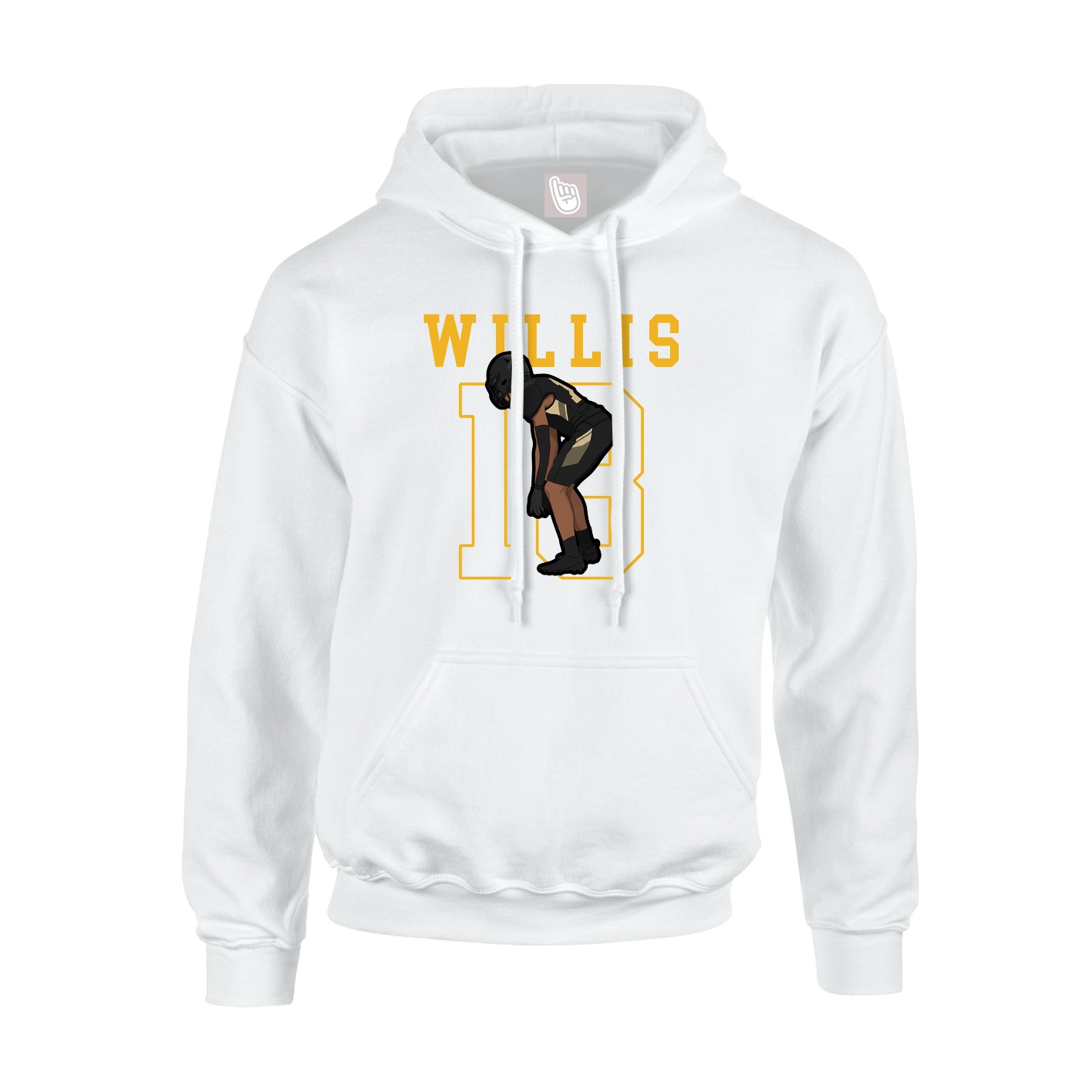 Youth Hoodie — Shirsey in White