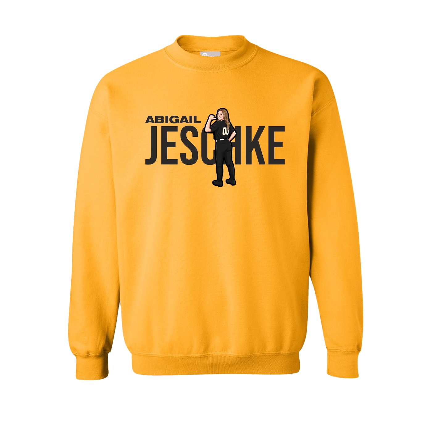 Fleece Crew — Player Name in Gold