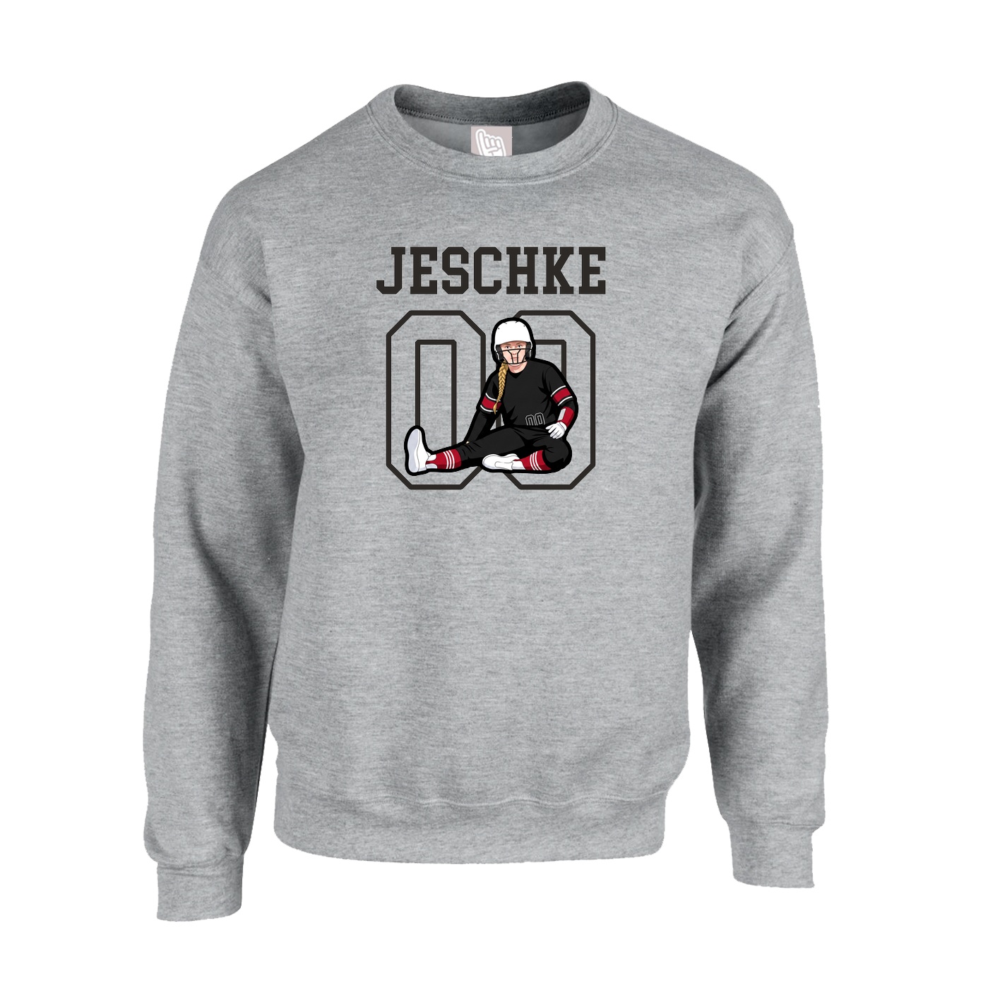 Fleece Crew — Shirsey in Grey
