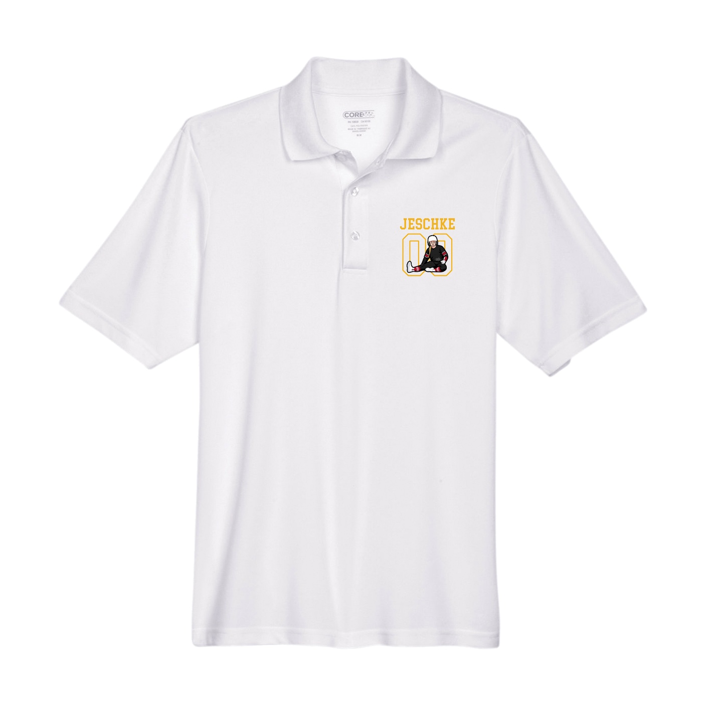 Performance Polo — Shirsey in White