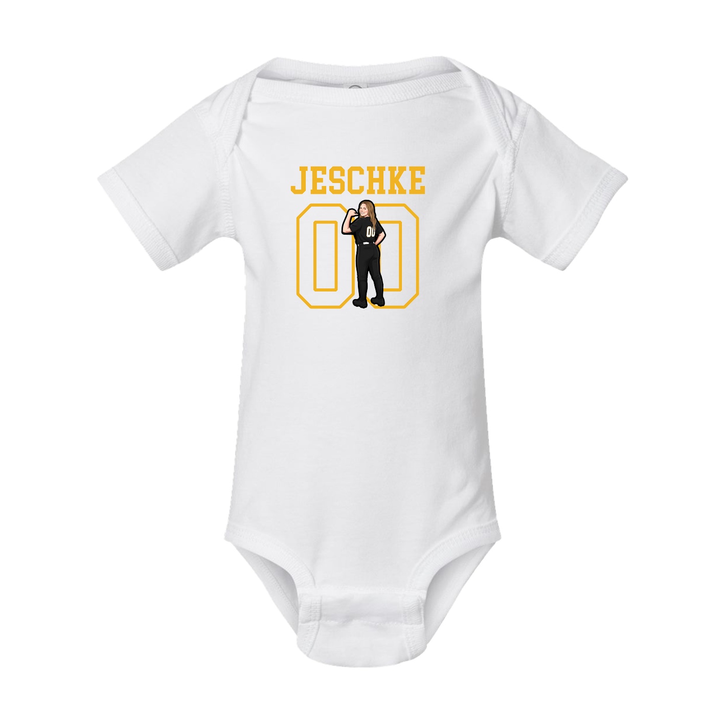 Baby Onesie — Shirsey in White