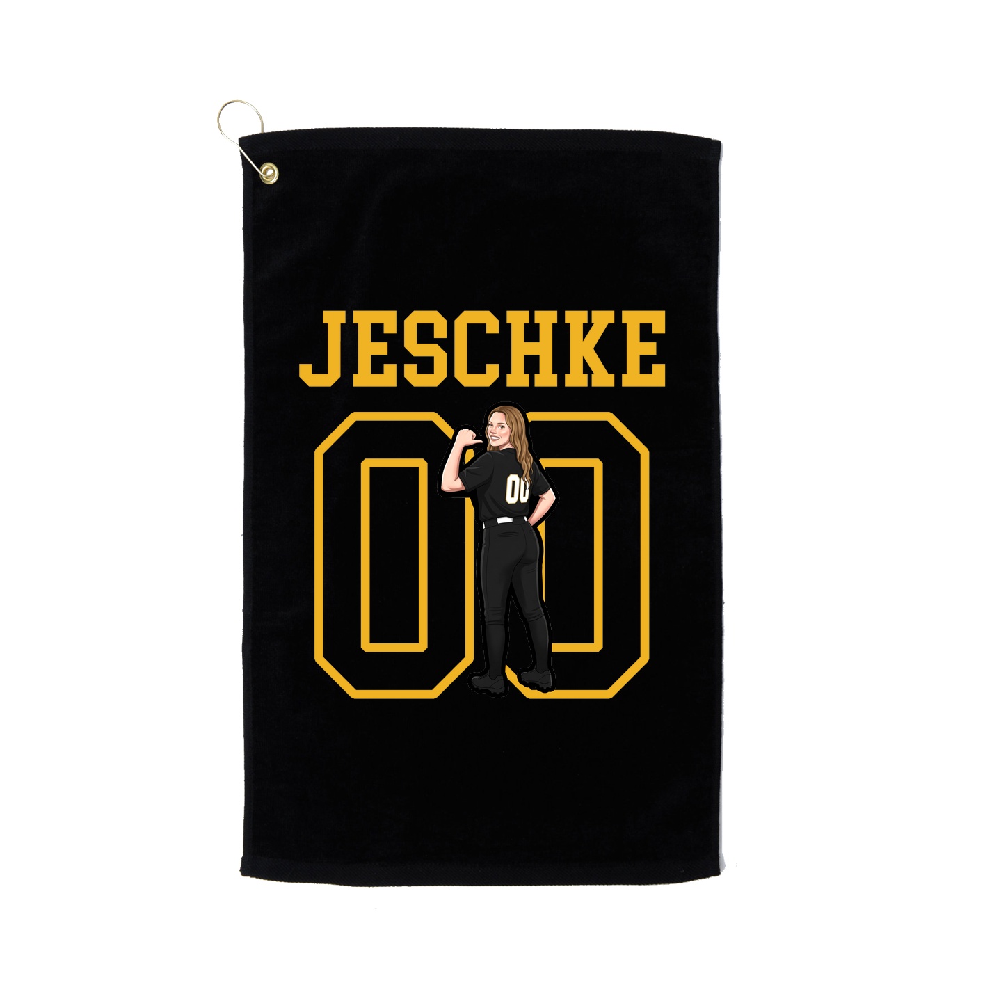 Golf Towel — Shirsey in Black